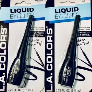 2 Packs liquid Eyeliner Black Ultra Fine Tip
